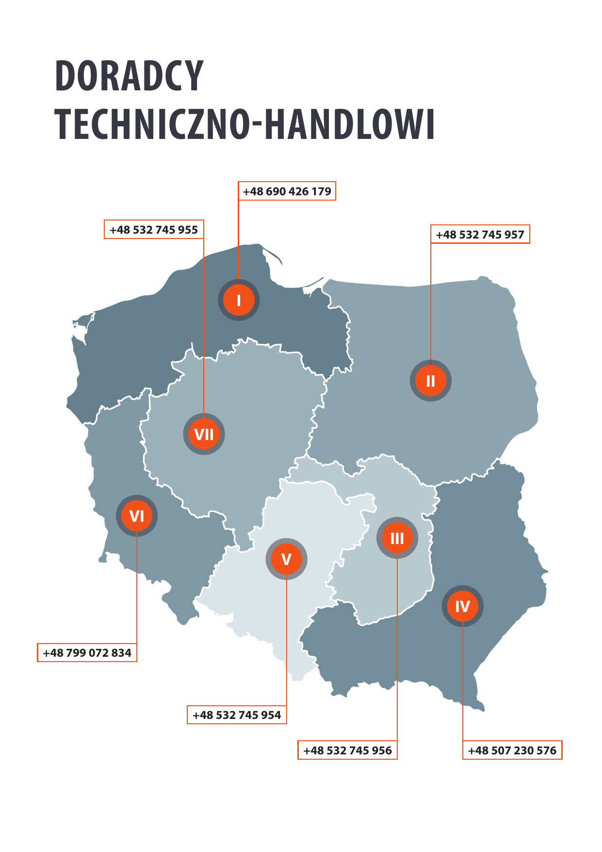 Mapa doradców techniczno-handlowych